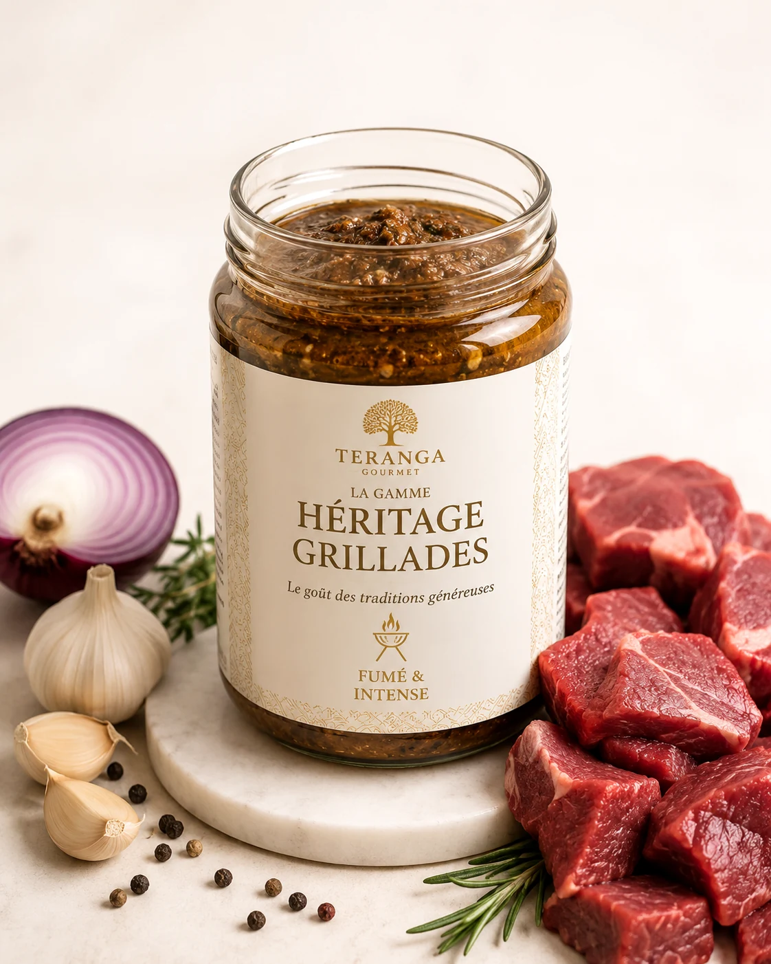 Teranga Gourmet Héritage Passe-Partout, sauce polyvalente pour repas et grillades