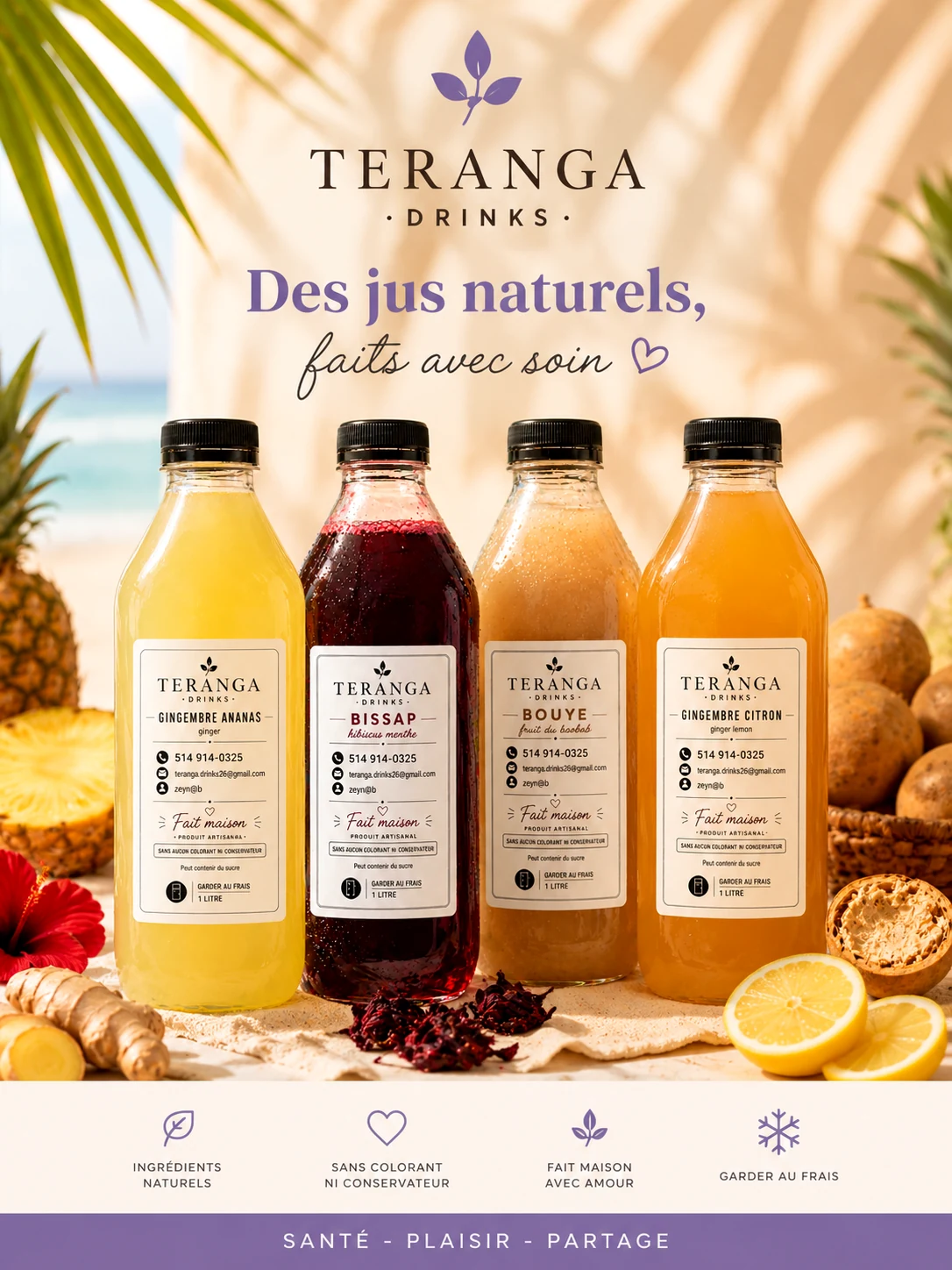 Produit Teranga Délices, présentation premium